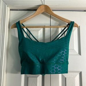 Crowned Athletics Mermaid Princess Sports Bra